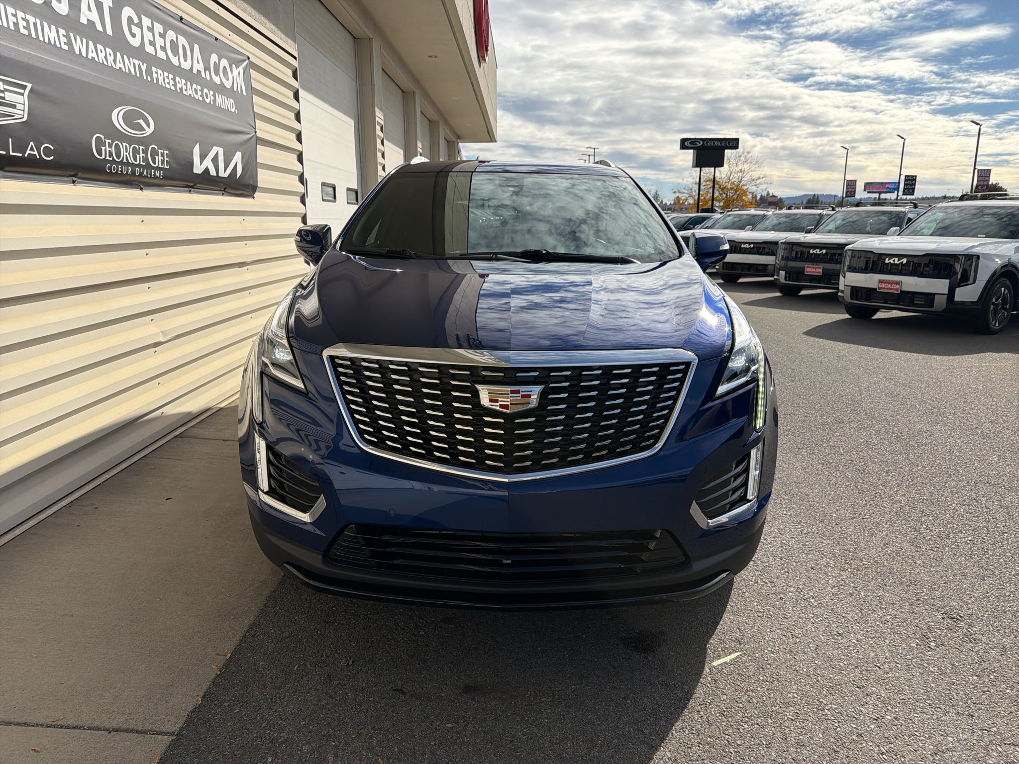 Certified Used 2025 Opulent Blue Metallic Cadillac Luxury image 2