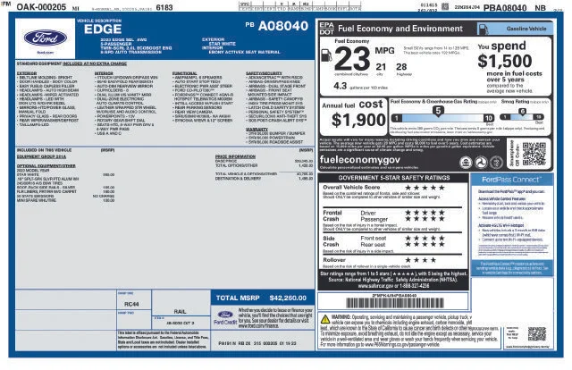 Used 2023 White Ford SEL image 51