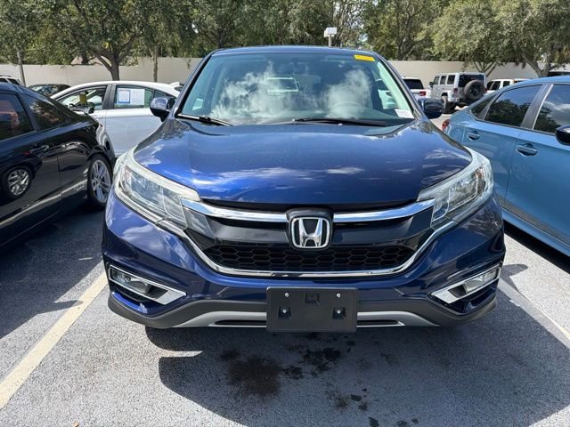 Used 2015 Obsidian Blue Pearl Honda EX image 2
