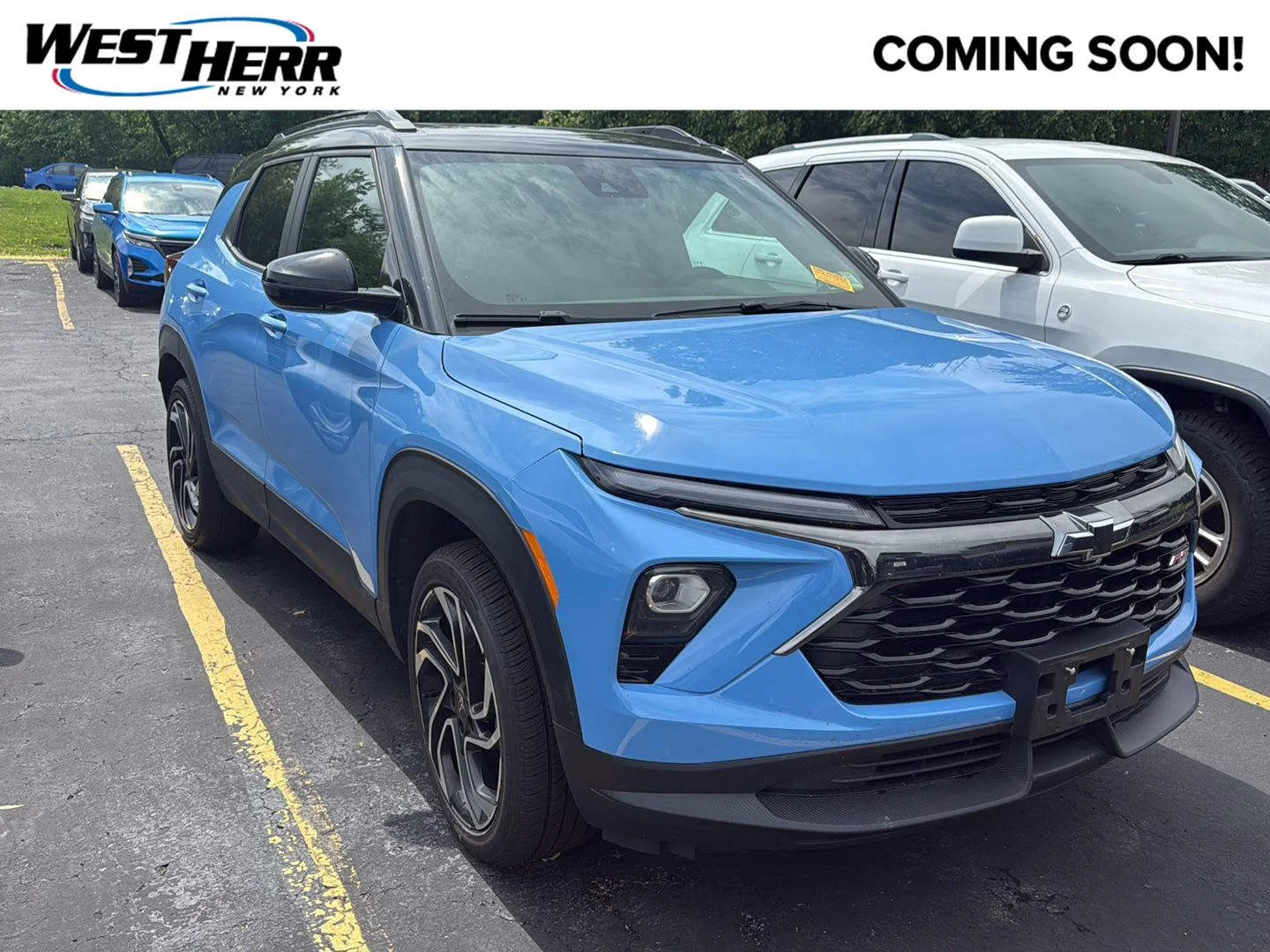 Used 2024 Fountain Blue Chevrolet RS image 1