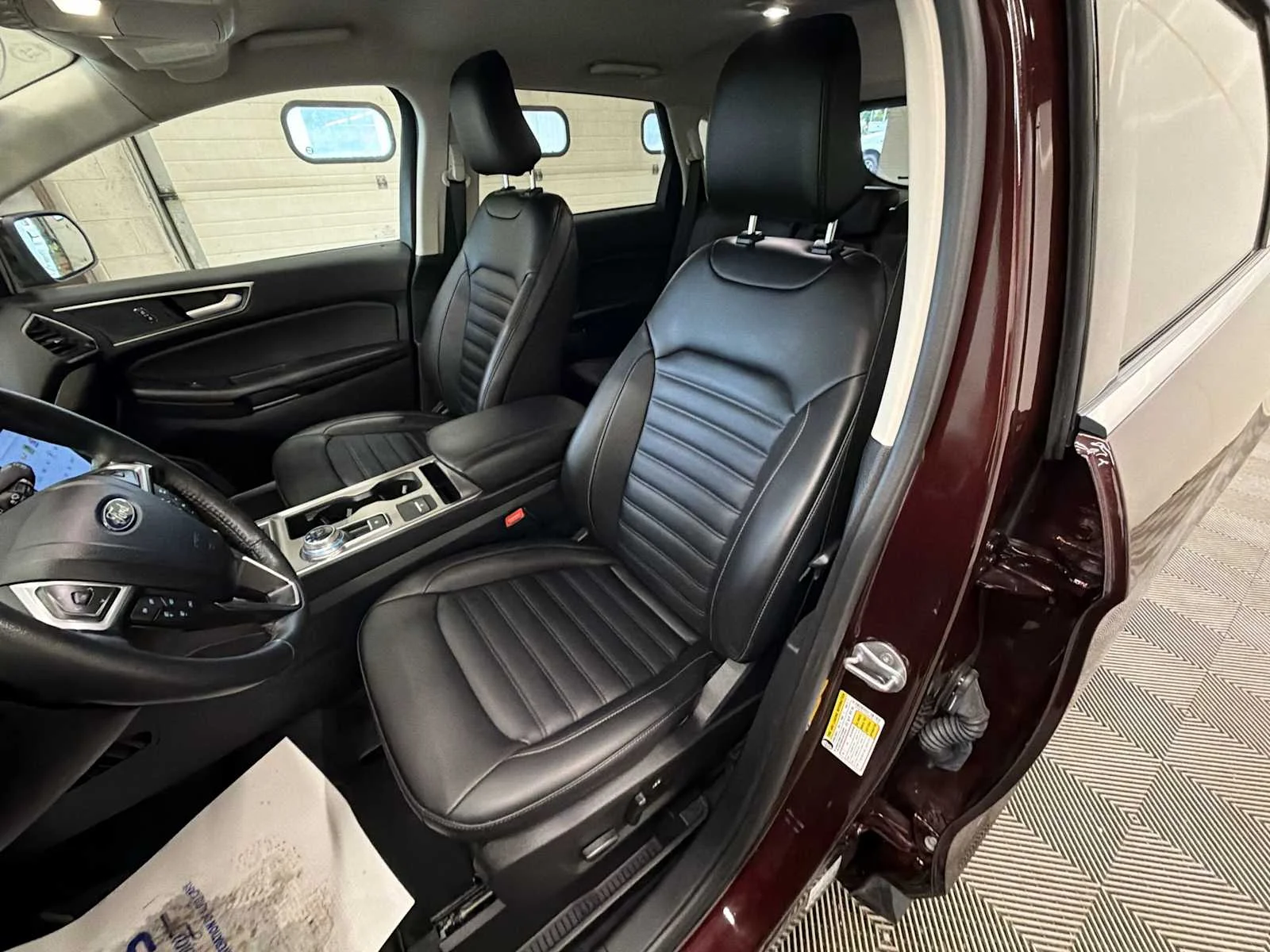 Used 2024 Burgundy Velvet Metallic Tinted Clearcoat Ford SEL image 13