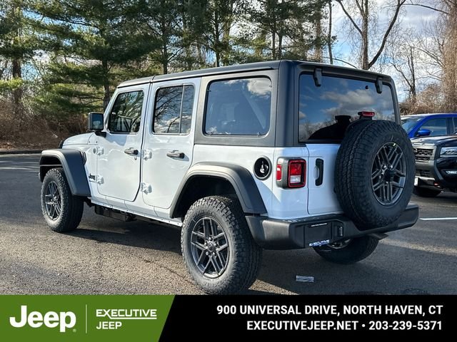 New 2026 Bright White Clear-Coat Exterior Paint Jeep Sport S image 4