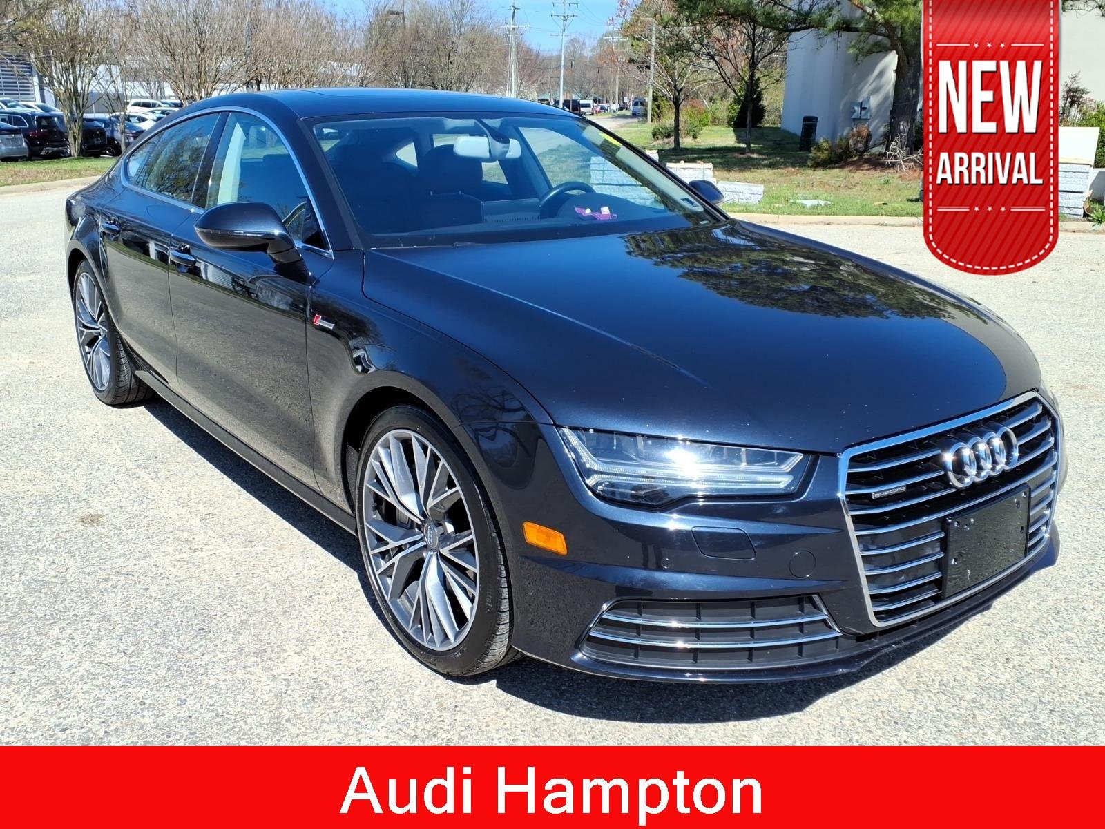 Used 2016 Moonlight Blue Metallic Audi 3.0 Premium Plus image 3