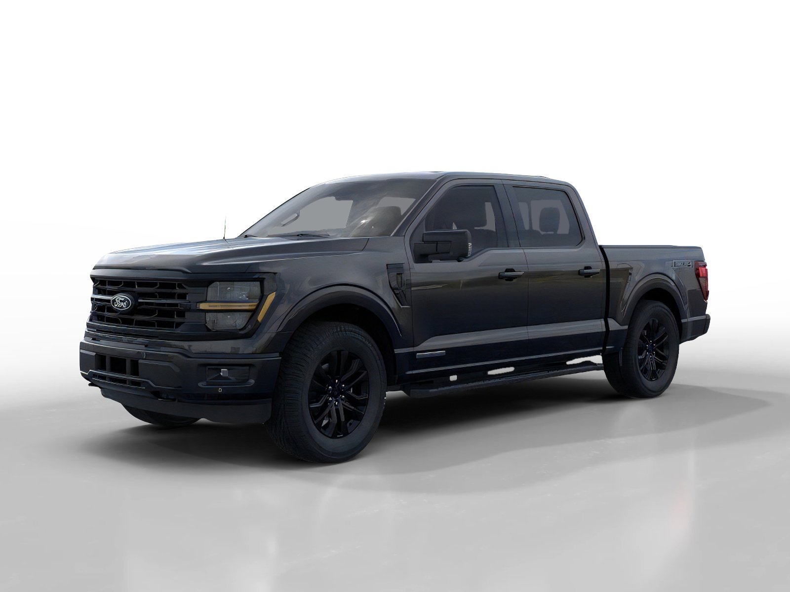 New 2026 Agate Black Metallic Ford XLT image 1
