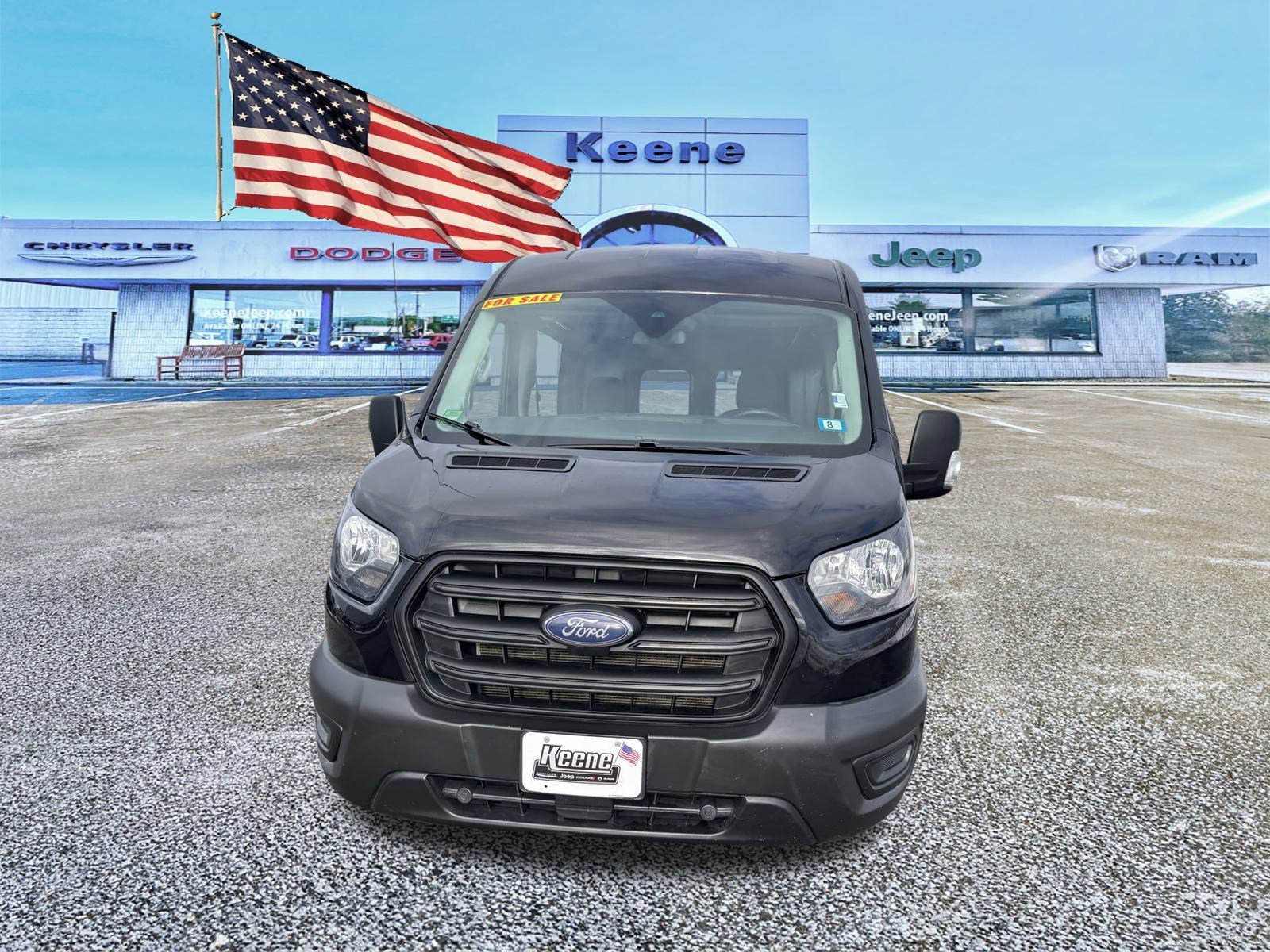 Used 2020 Ford Transit Van Base with VIN 1FTBR1C82LKA74051 for sale in Keene, NH