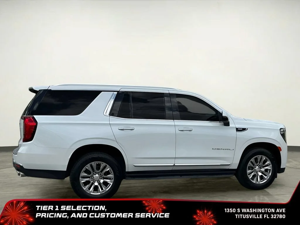 Used 2021 WHITE FROST TRICOAT GMC Denali image 12