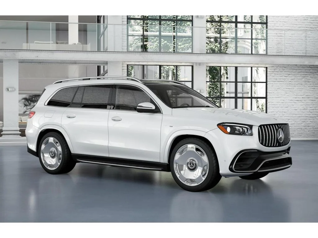 New 2026 White Mercedes-Benz GLS 63 AMG® image 12