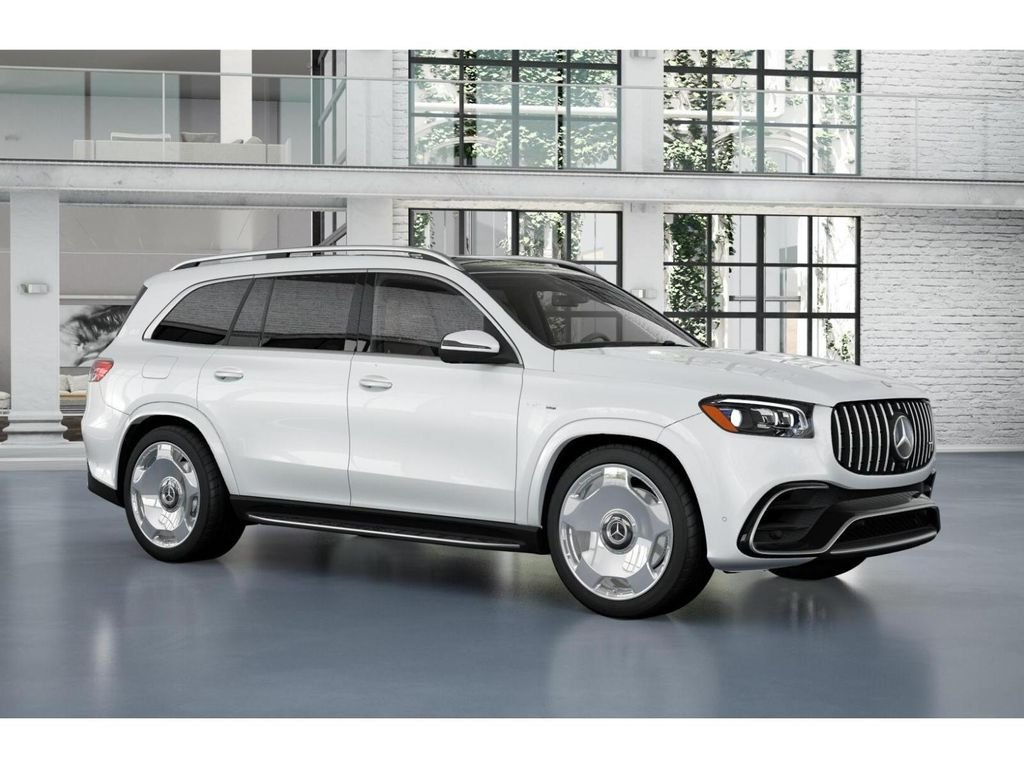New 2026 MANUFAKTUR Moonlight White Metallic Mercedes-Benz AMG® GLS 63 4MATIC+ SUV image 12