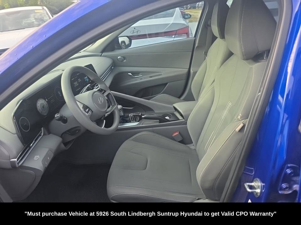 Used 2024 Blue Metallic Hyundai SEL image 3