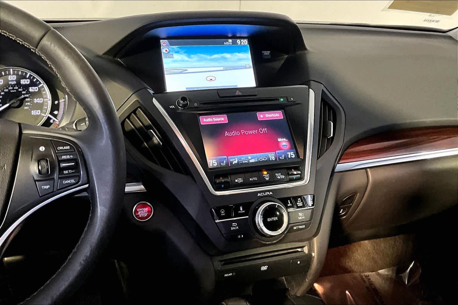 Used 2015 Crystal Black Pearl Acura Tech/Entertainment Pkg image 6