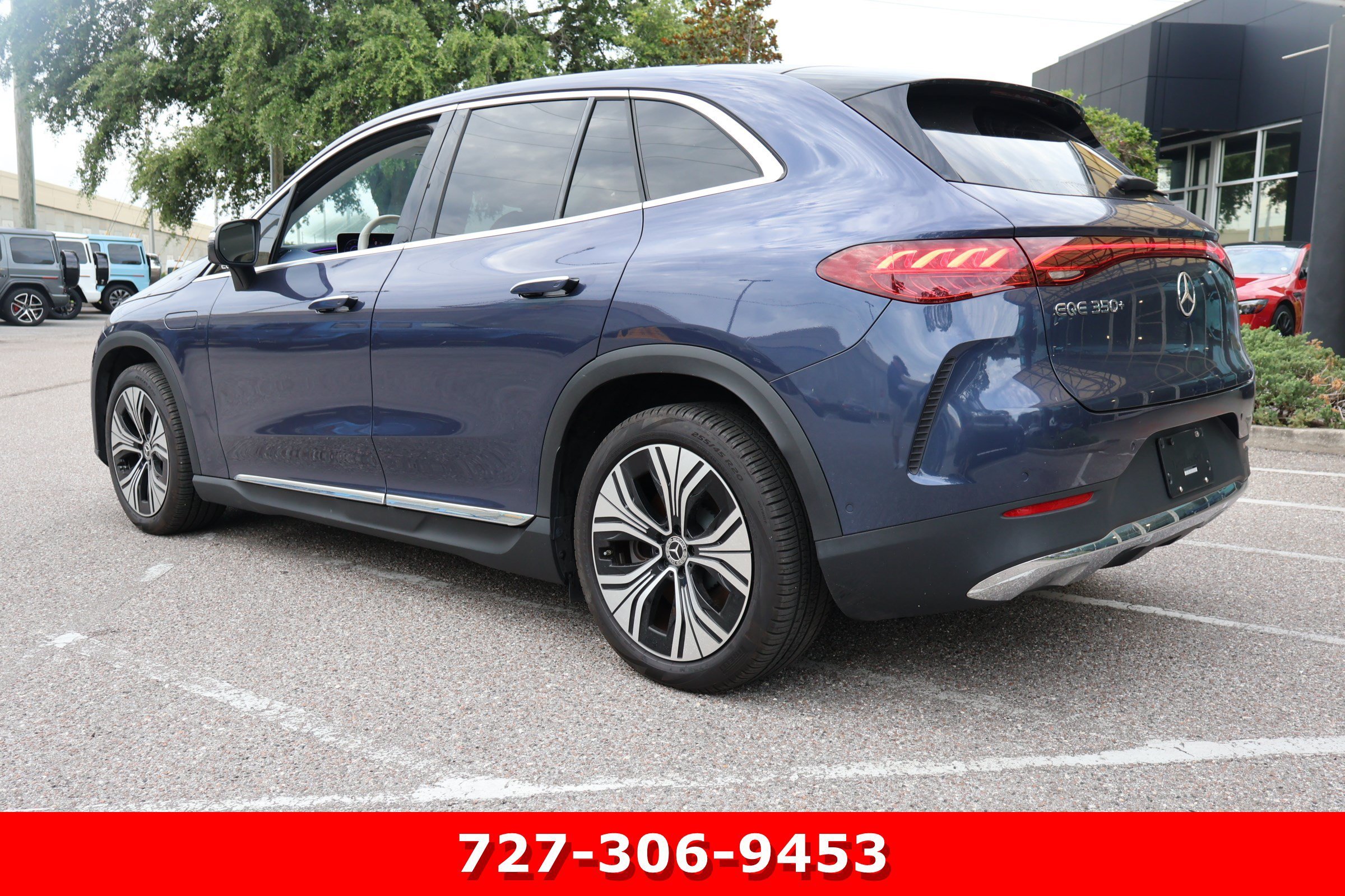 Certified Used 2025 Twilight Blue Metallic Mercedes-Benz EQE 350+ image 7