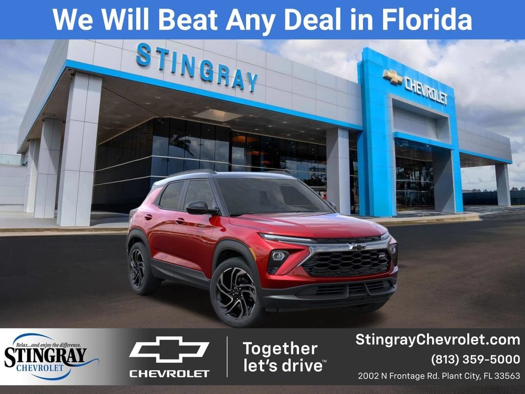 New 2026 Apex Red Chevrolet RS image 1