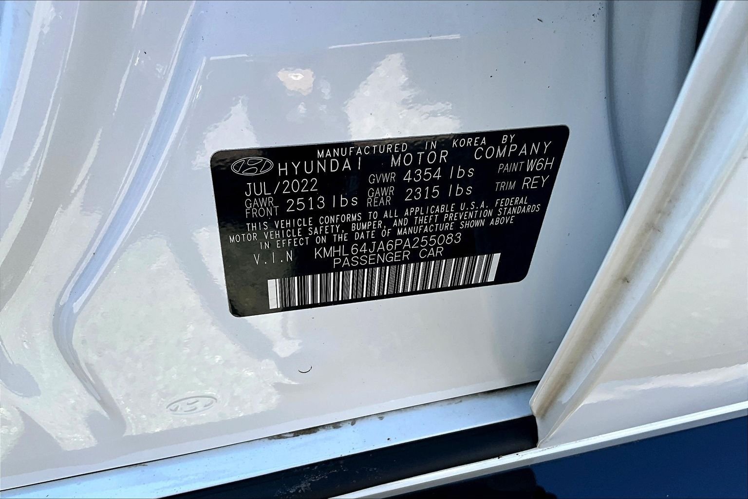 Used 2023 White Hyundai SEL image 18