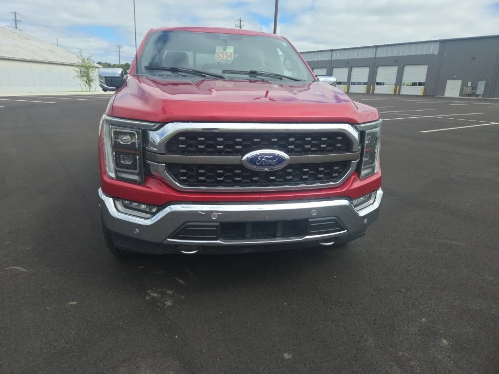 Used 2021 Red Ford King Ranch image 2