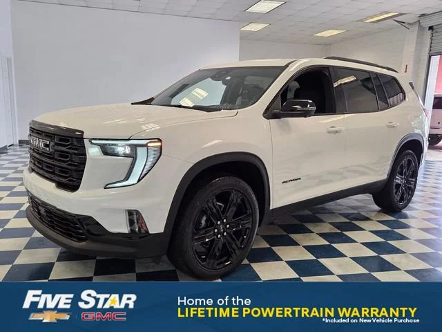 New 2026 Glacier White Tricoat GMC Elevation image 3