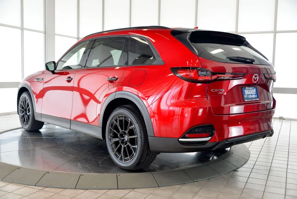 Certified Used 2025 Red Mazda 3.3 Turbo Premium image 6