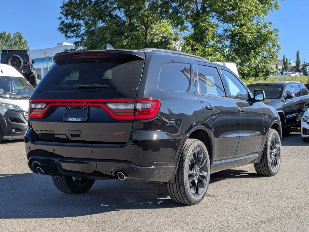 New 2026 Black Dodge GT Plus - - AWD - Ventilated Seats - Trailer Brake Ctrl - 2nd Row Heated Seats & More! image 8