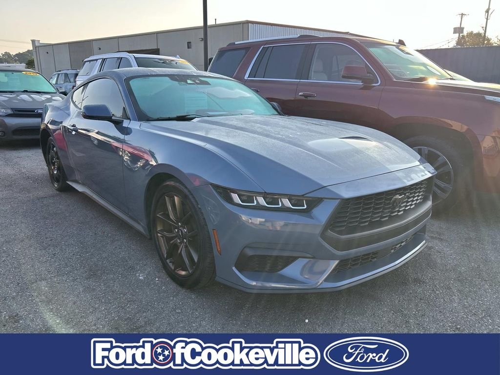 Used 2024 Vapor Blue Metallic Ford EcoBoost Premium image 1