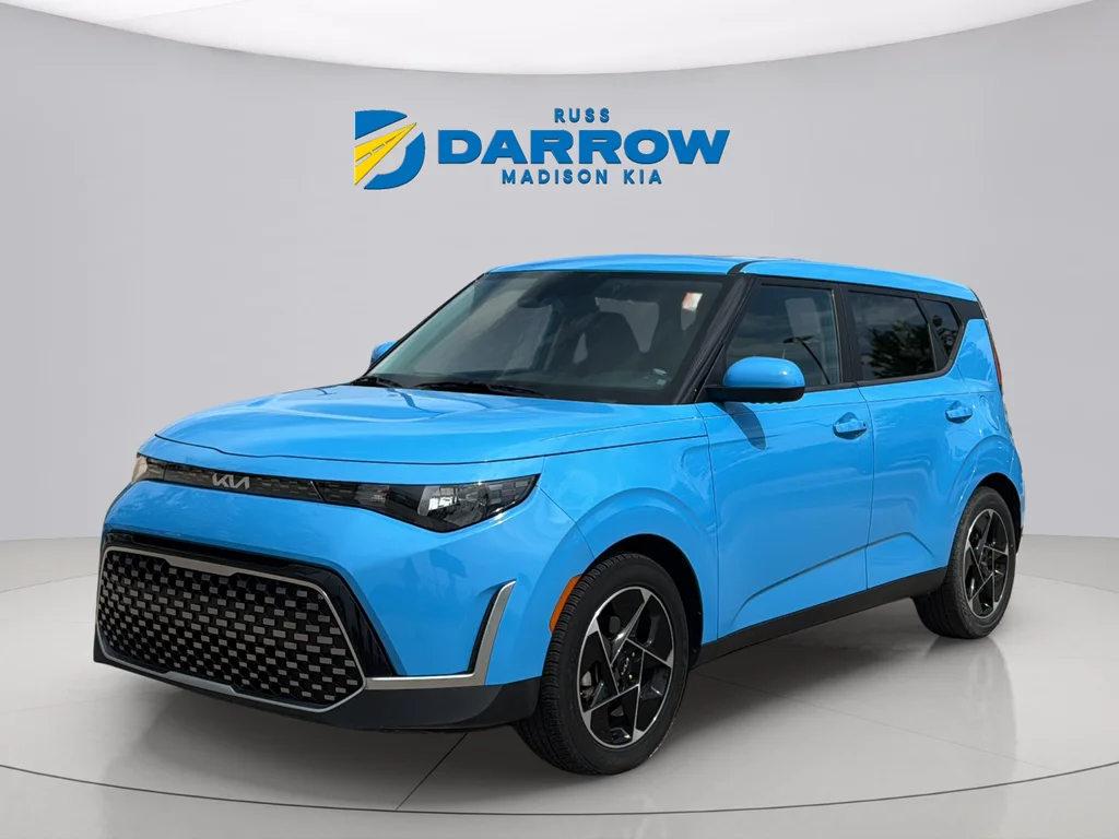 Certified Used 2023 Surf Blue Kia EX image 1
