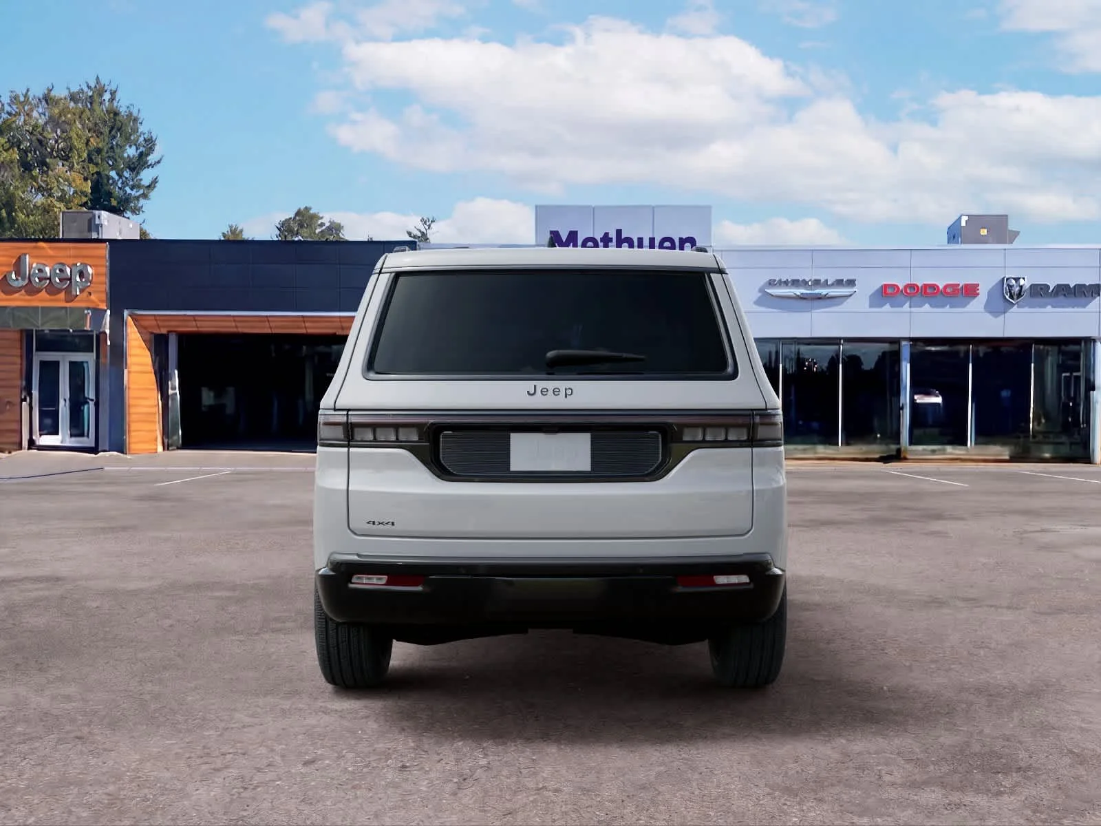New 2026 Bright White Clear-Coat Exterior Paint Jeep Limited Reserve image 7