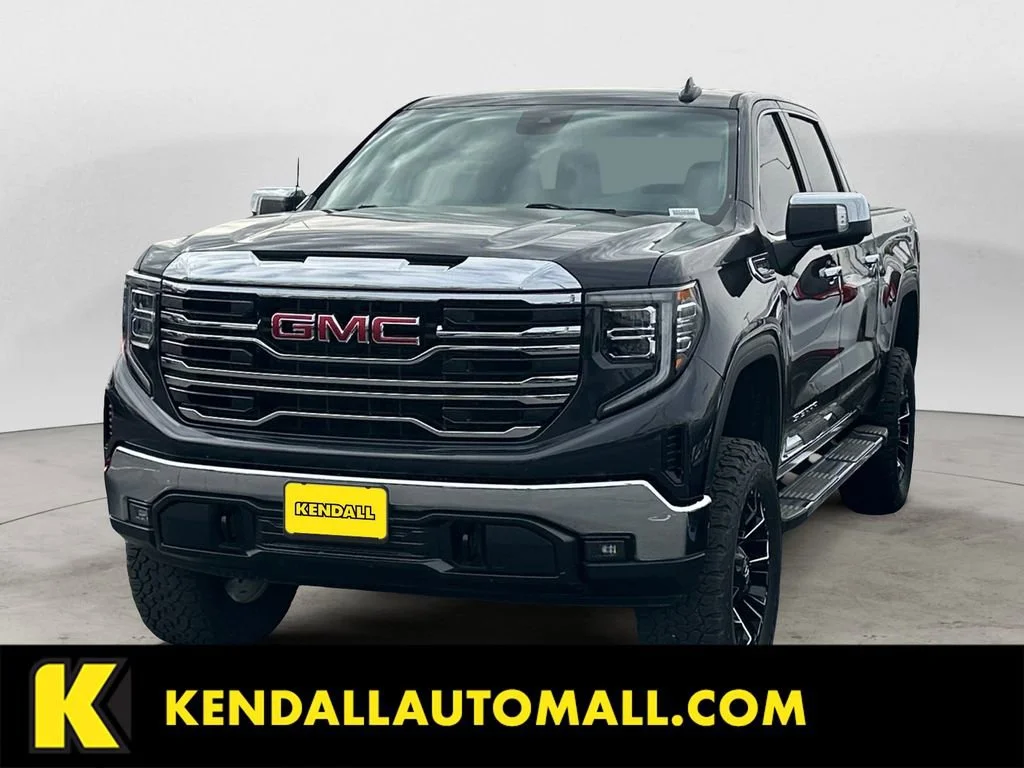Used 2023 Titanium Rush Metallic GMC SLT image 1