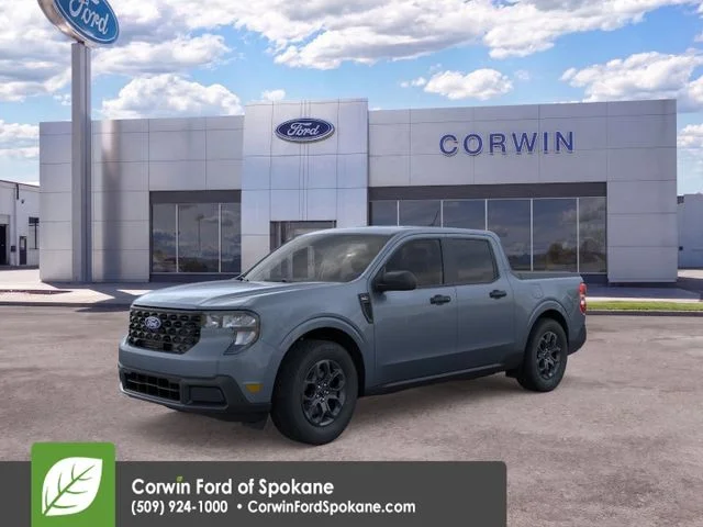 New 2026 Azure Gray Metallic Tri-Coat Ford XLT image 3