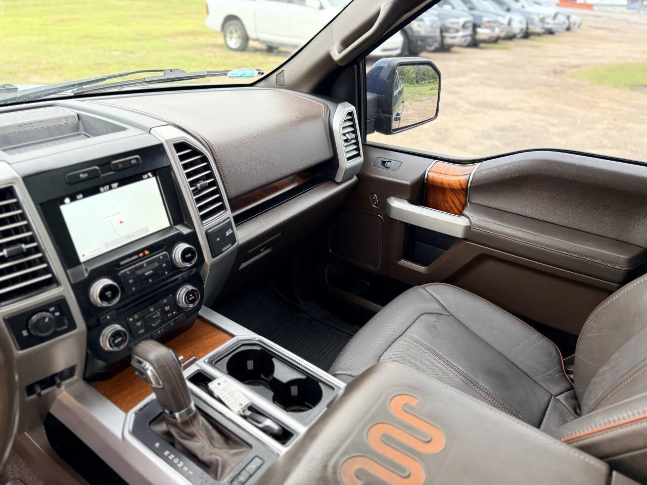 Used 2017 Blue Ford King Ranch 4x2 4dr SuperCrew 5.5 ft. SB image 21