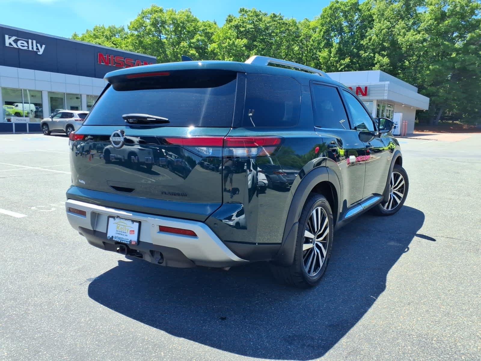 Certified Used 2024 Obsidian Green Pearl Nissan Platinum image 5