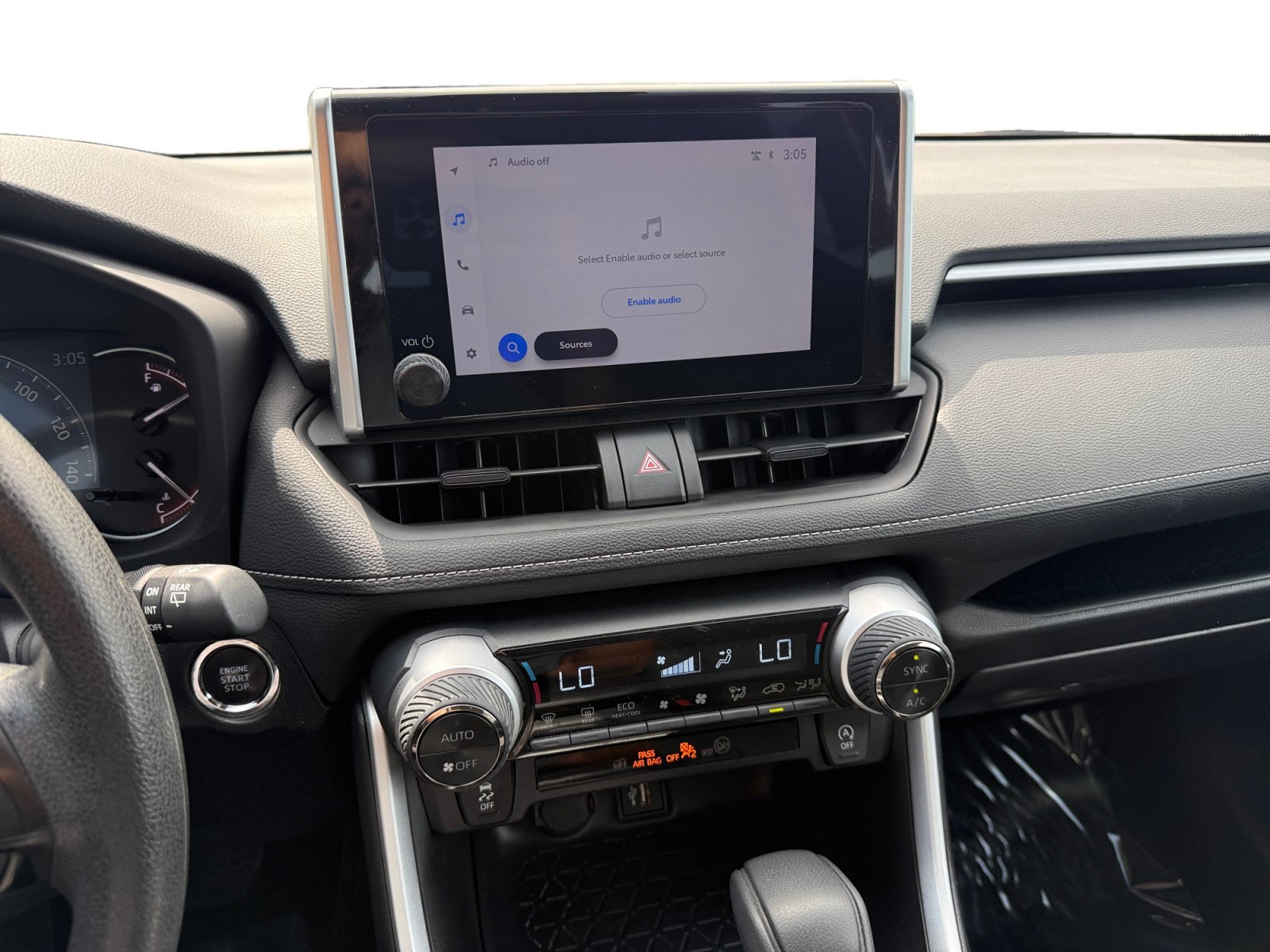 Used 2025 Midnight Black Metallic Toyota XLE image 12