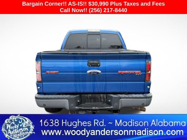 Used 2013 Blue Flame Metallic Ford SVT Raptor SUPERCHARGED image 5