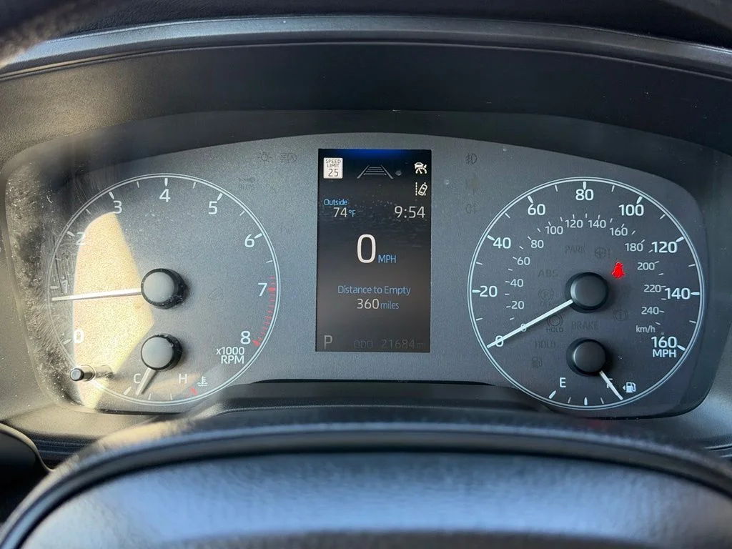 Used 2025 White Toyota LE image 13