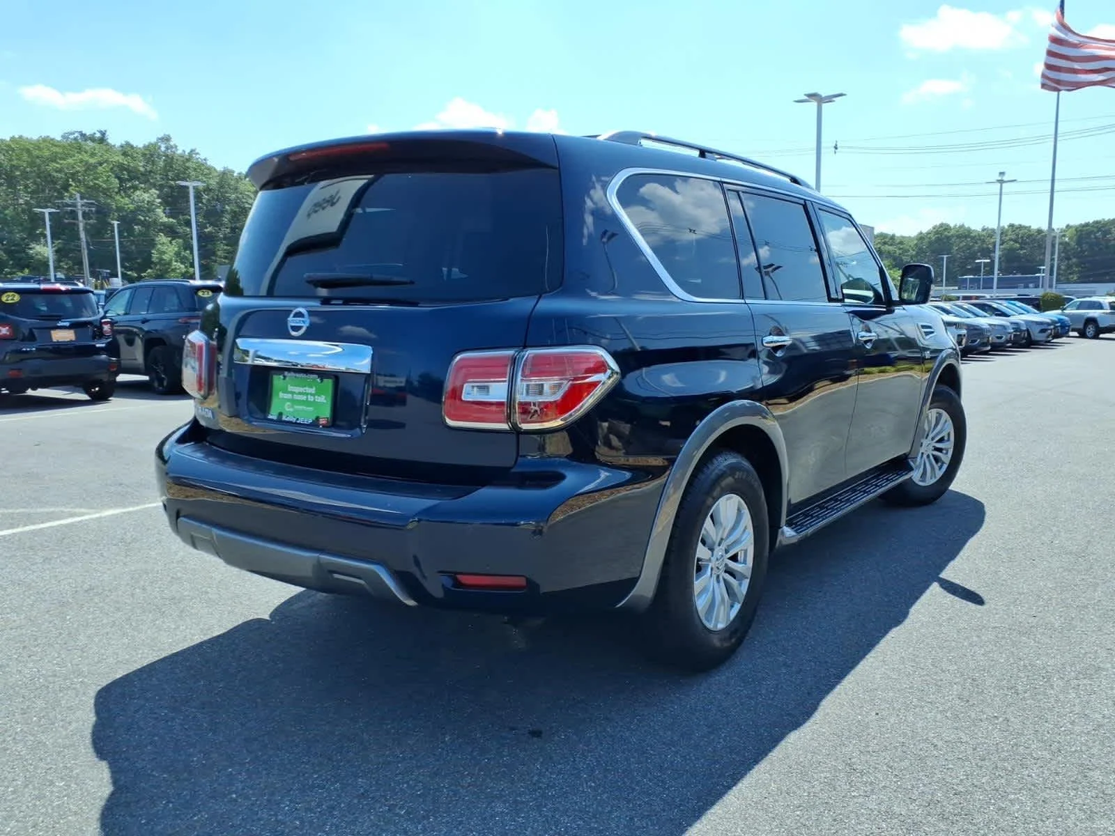Used 2019 Hermosa Blue Pearl Nissan SV image 7