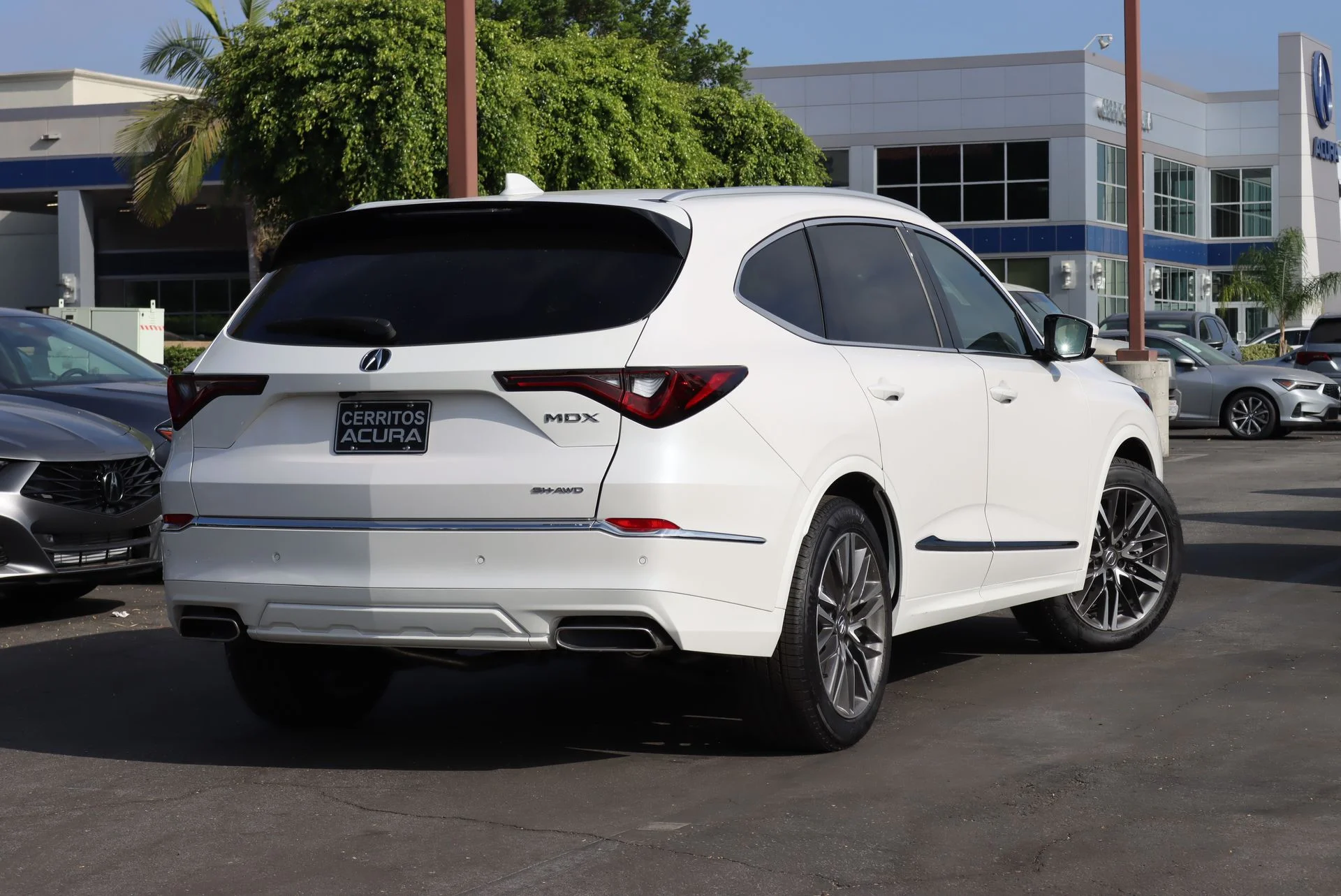 New 2026 Platinum White Pearl Acura SH-AWD with Advance Package image 2
