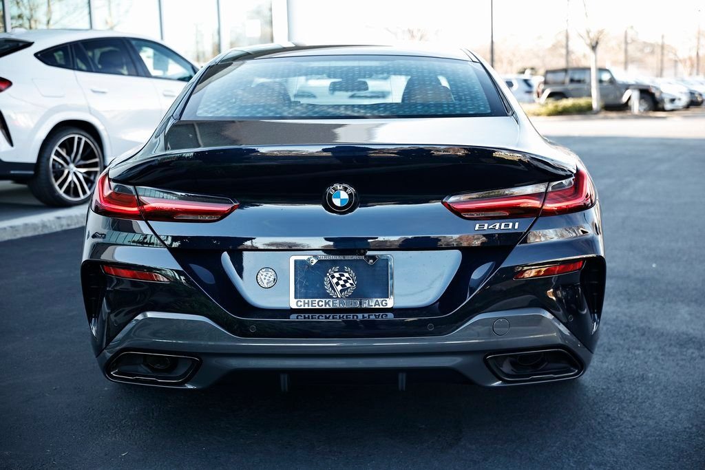New 2026 Carbon Black Metallic BMW 840i Gran Coupe image 8