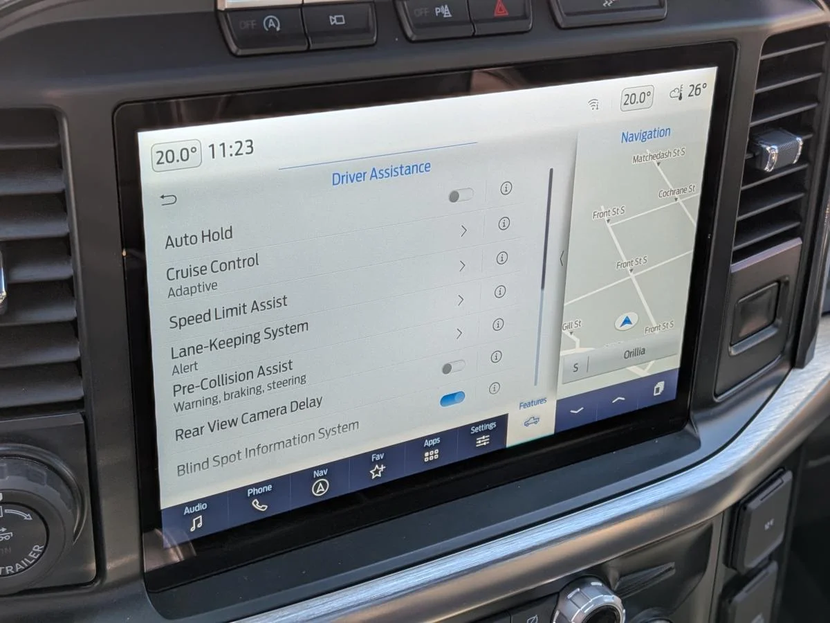 Used 2023 Black Ford Lariat 4wd Supercrew image 25