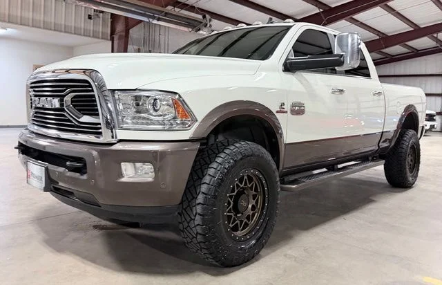 Used 2018 White Ram Laramie Longhorn image 12