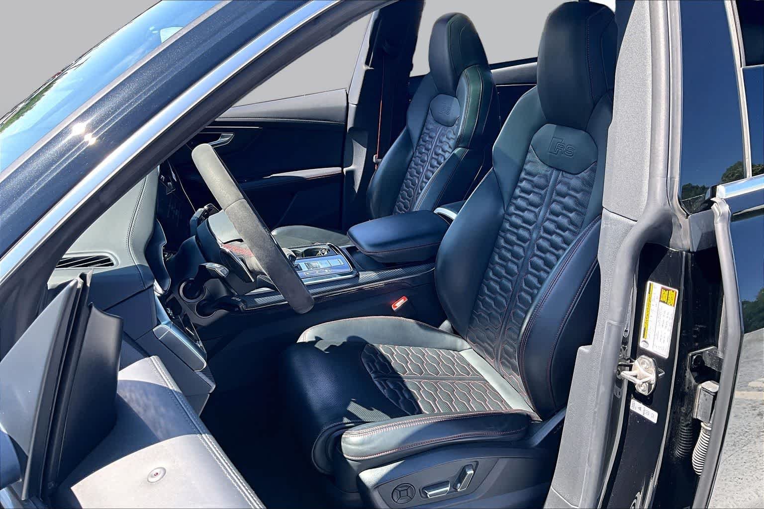 Used 2023 Mythos Black Metallic Audi  image 8