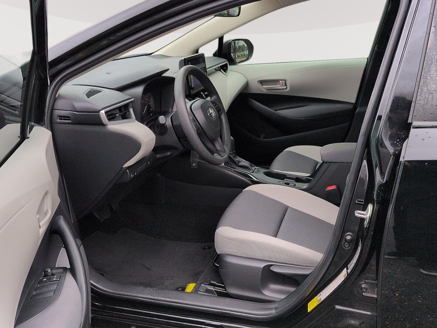 Certified Used 2024 Midnight Black Metallic Toyota Hybrid LE image 3