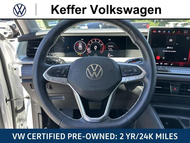 Certified Used 2025 White Volkswagen 2.0T SE image 19