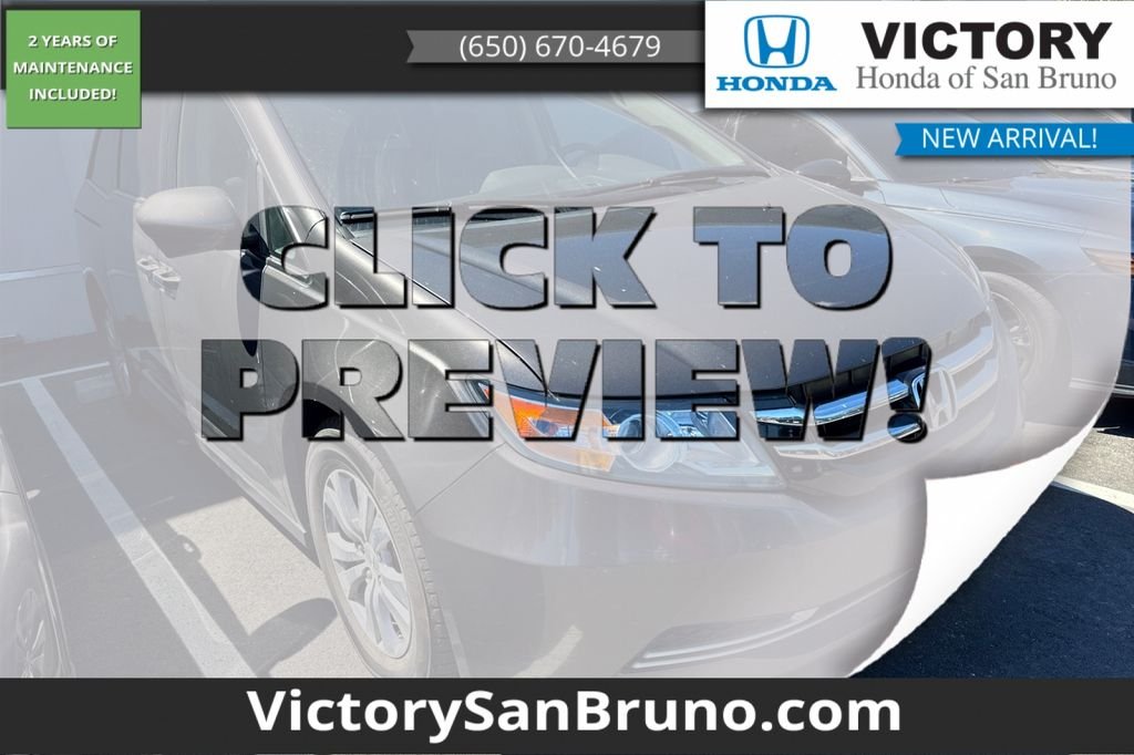 Used 2015 Smoky Topaz Metallic Honda EX image 1