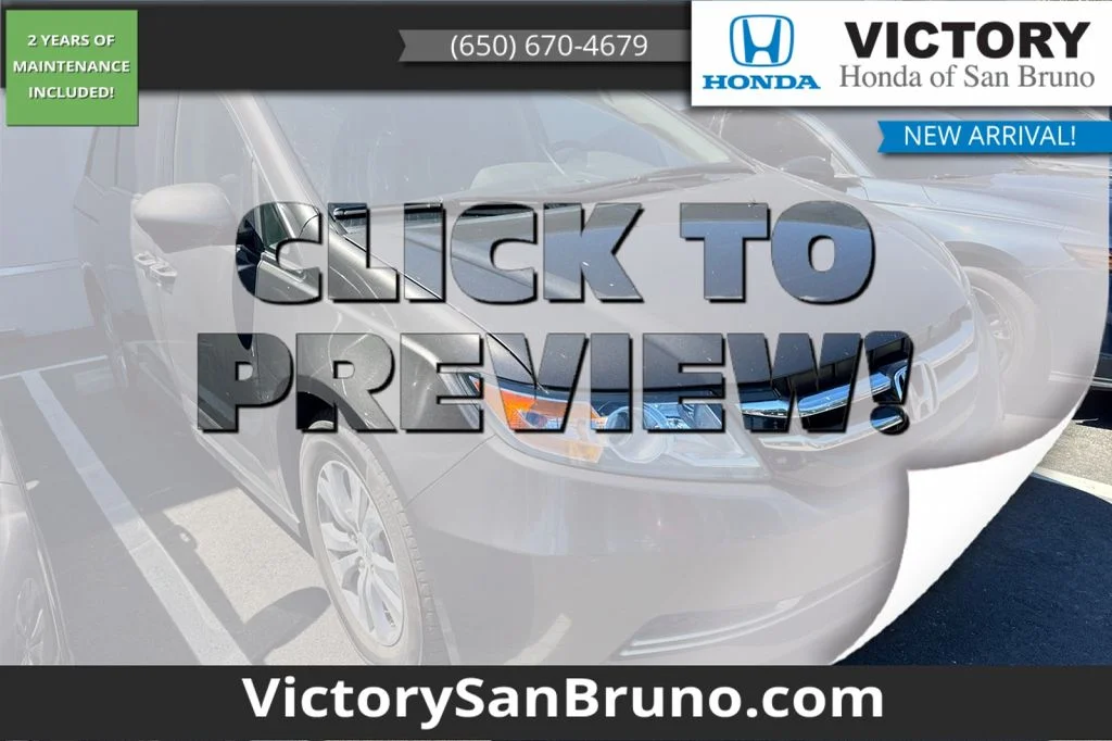 Used 2015 Smoky Topaz Metallic Honda EX image 1