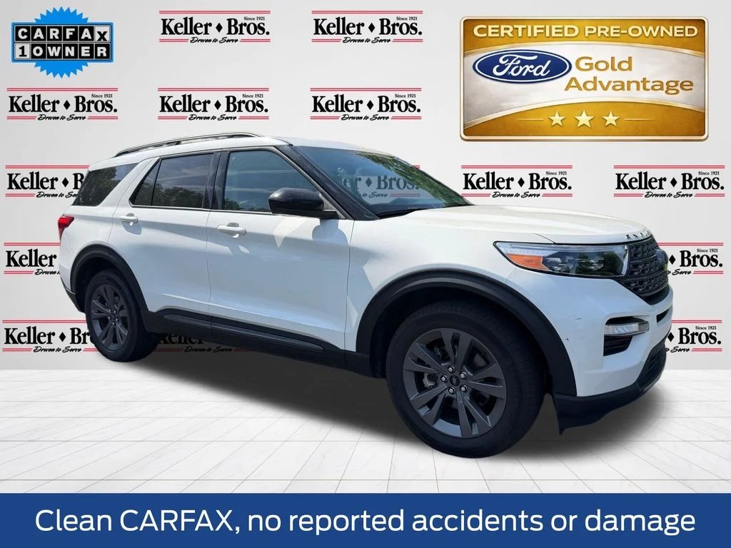 Certified Used 2024 White Ford XLT image 1