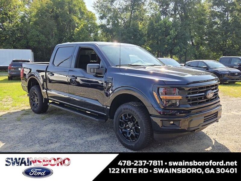 New 2026 Antimatter Blue Metallic Ford XLT image 1