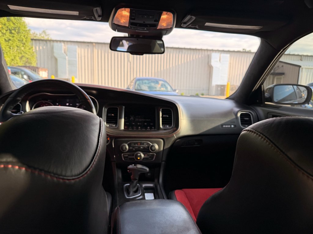 Used 2021 Pitch Black Clearcoat Dodge Scat Pack Widebody image 8