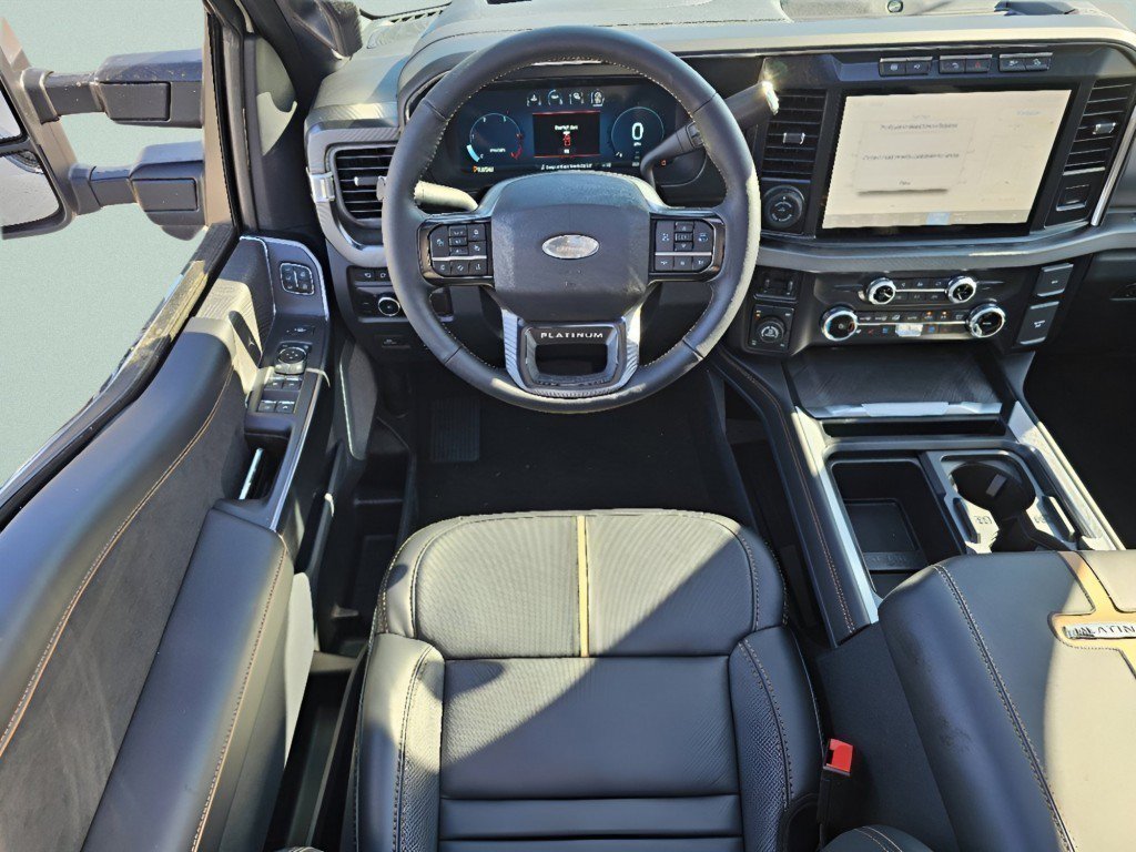 Used 2024 Star White Metallic Tri-Coat Ford Platinum image 33