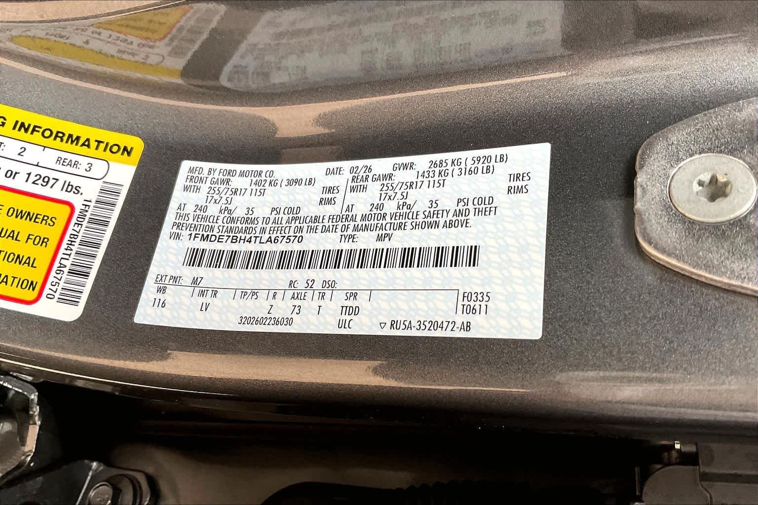 New 2026 Carbonized Gray Metallic Ford Big Bend® image 18