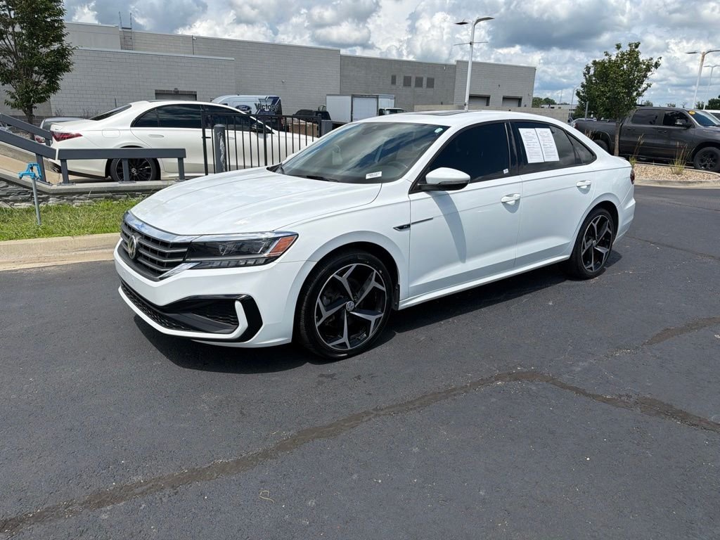 Used 2021 White Volkswagen 2.0T R-Line image 3