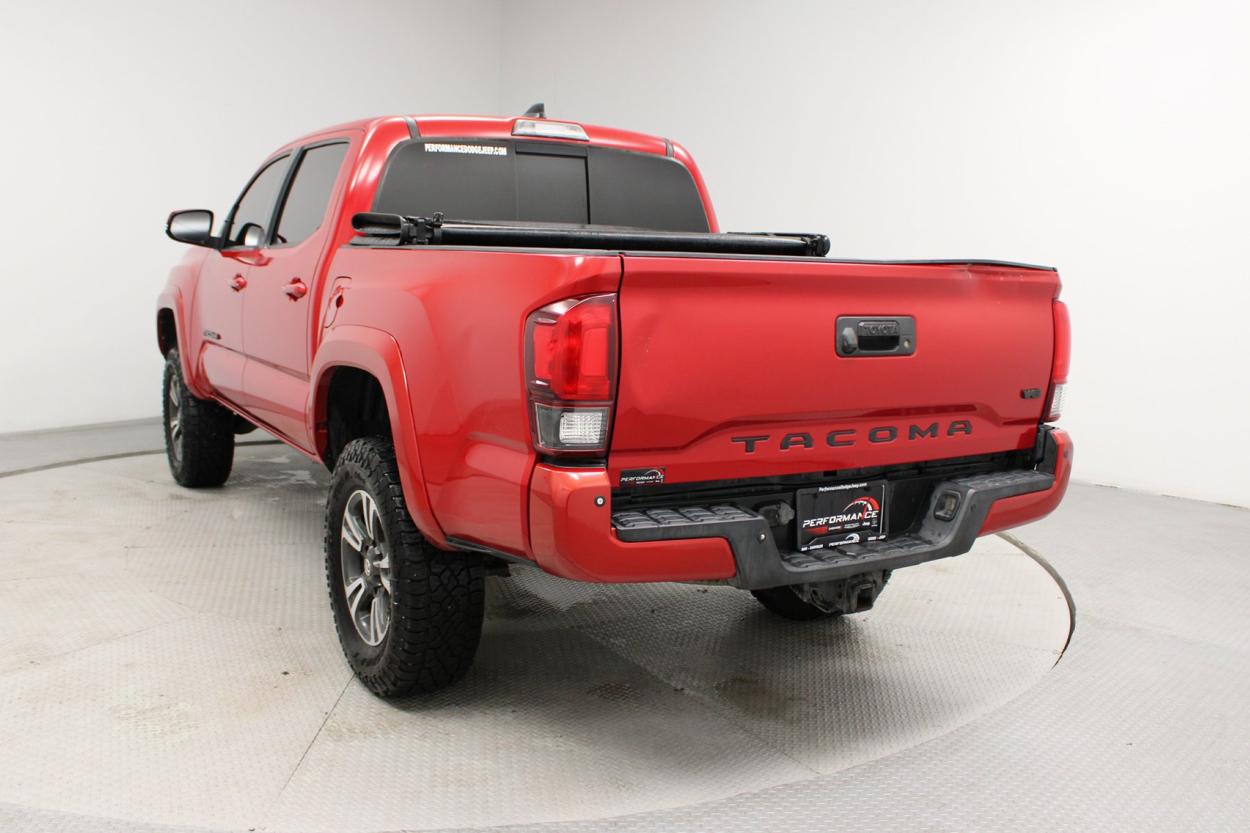 Used 2018 Barcelona Red Metallic Toyota TRD Sport Double Cab 5