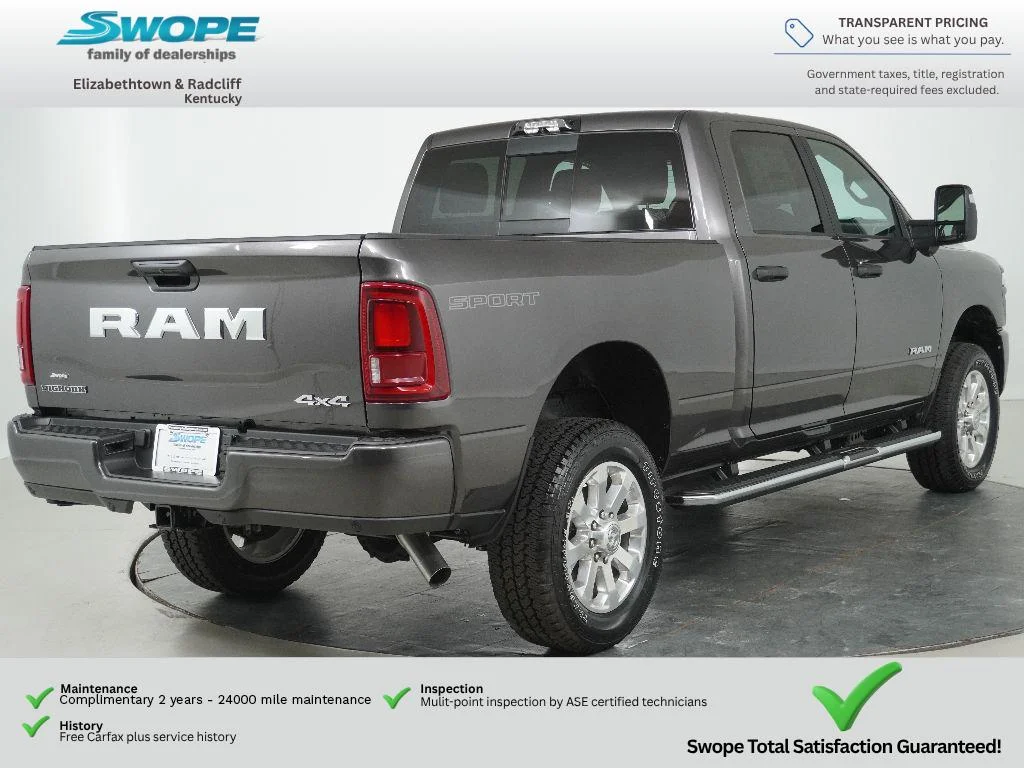 New 2026 Granite Crystal Metallic Clearcoat RAM Big Horn image 3