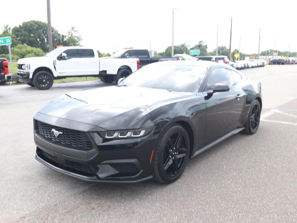 Certified Used 2024 Black Ford EcoBoost image 3